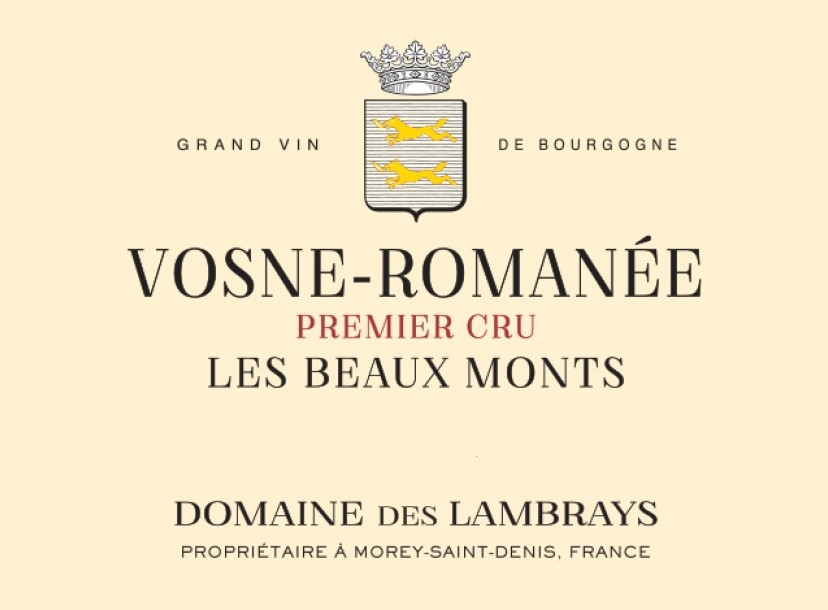 Domaine des Lambrays - Vosne-Romanée 1er Cru les Beaux Monts 2023