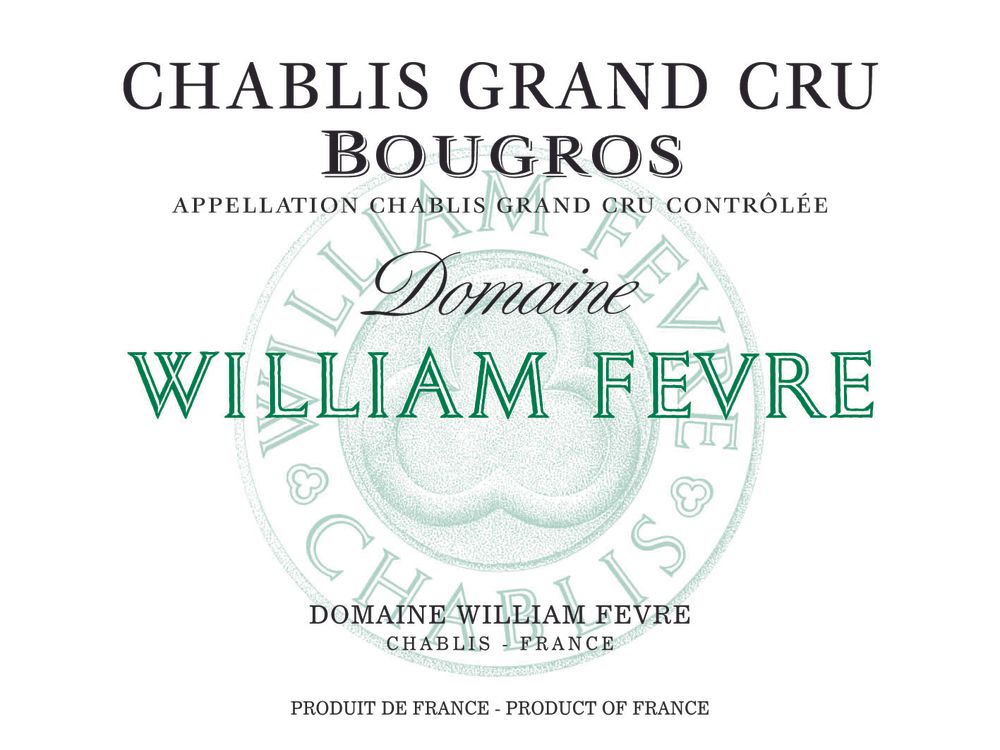 Domaine William Fevre - Chablis Bougros Domaine Grand Cru 2023 Vorteilspaket