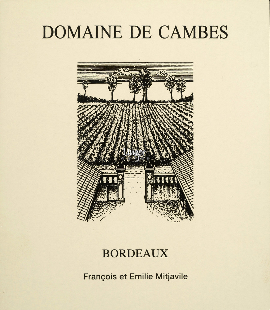 2019 Domaine de Cambes Bordeaux AC
