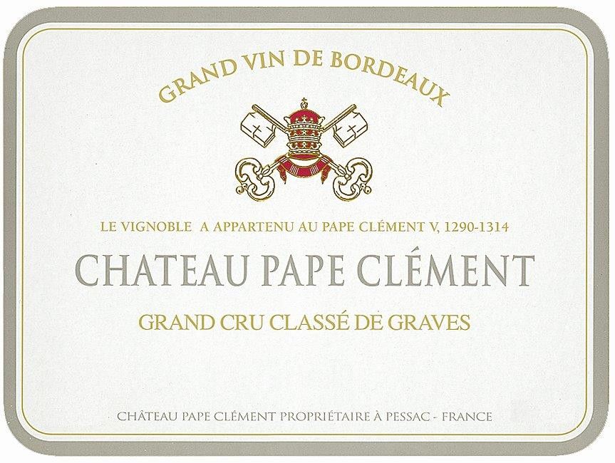 Chateau Pape Clement - Chateau Pape Clement blanc 2001