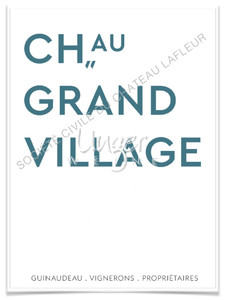 2021 Chateau Grand Village Blanc Chateau Grand Village Bordeaux Superieur