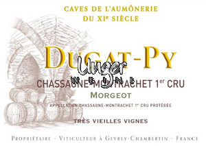 2022 Chassagne Montrachet Les Morgeots 1er Cru Tres Vieilles Vignes Dugat Py Cote de Beaune