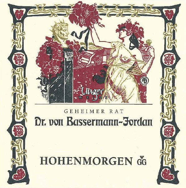 2014 Hohenmorgen Riesling GG Trocken Bassermann Jordan Pfalz