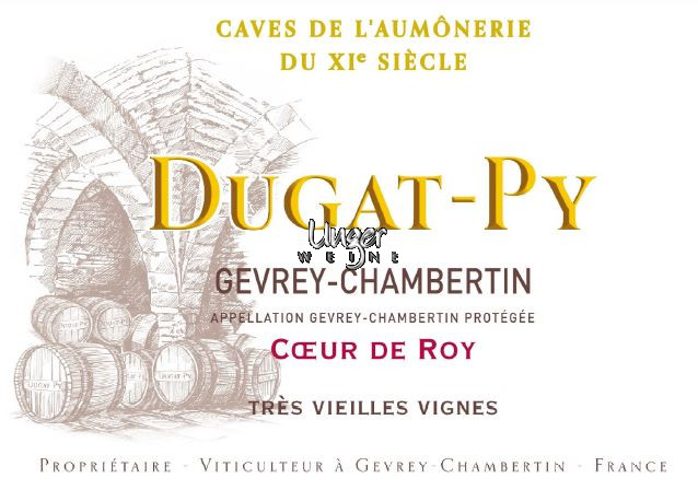 2018 Gevrey Chambertin Coeur Du Roy Tres Vieilles Vignes AC Dugat Py Cote de Nuits