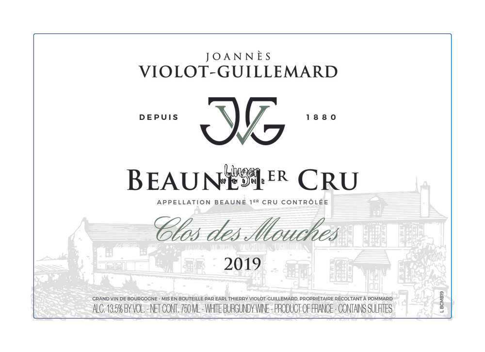 2019 Beaune Clos des Mouches 1er Cru Joannes Violot-Guillemard Burgund