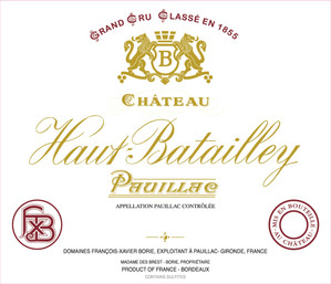 Chateau Haut Batailley 1986