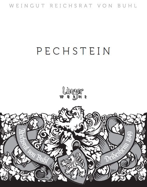 2017 Pechstein GG Riesling trocken Reichsrat von Buhl Pfalz