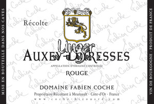 2021 Auxey-Duresses Domaine Fabien Coche Cote de Beaune