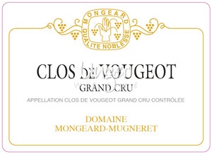 2019 Clos de Vougeot Grand Cru Mongeard Mugneret Cote de Nuits