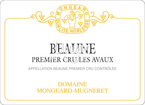 2019 Beaune Les Avaux 1er Cru Mongeard Mugneret Cote de Beaune