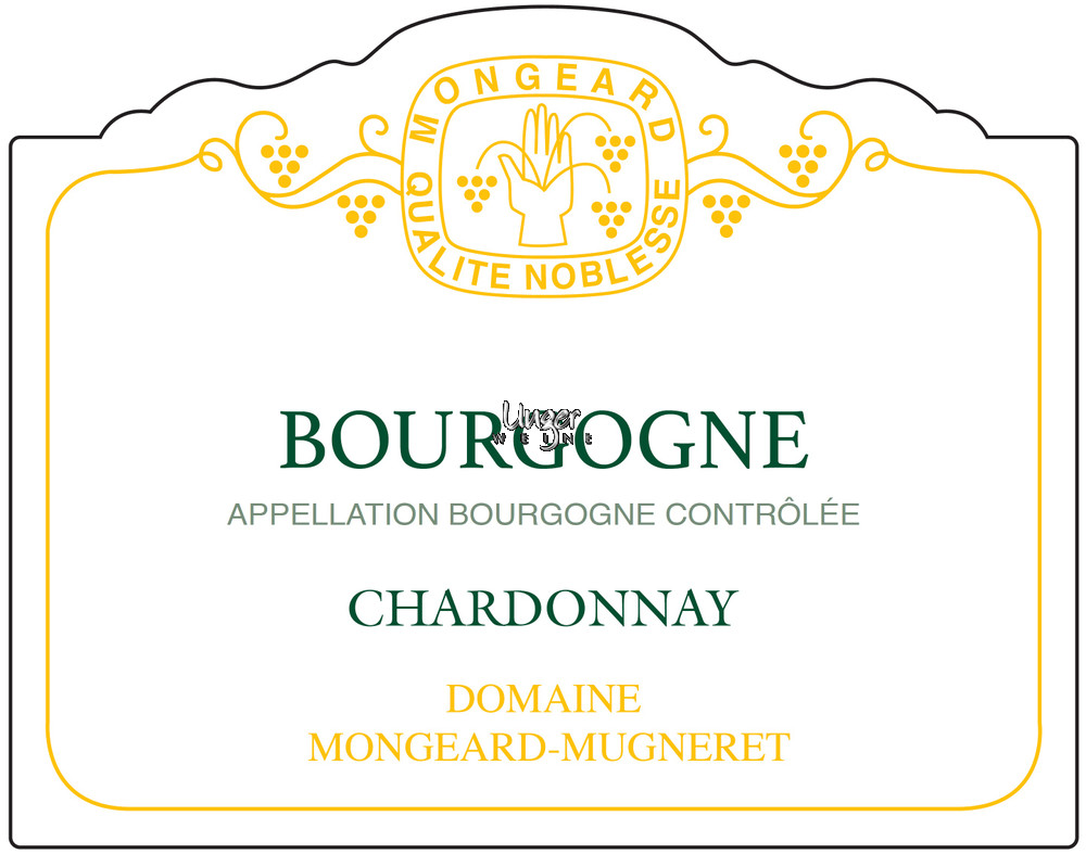 2019 Bourgogne Chardonnay Mongeard Mugneret Burgund