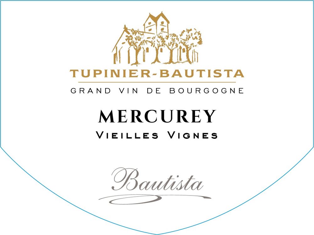2022 Mercurey Vieilles Vignes Rouge Domaine Tupinier-Bautista Cote Chalonnaise