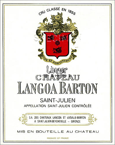 2014 Chateau Langoa Barton Saint Julien