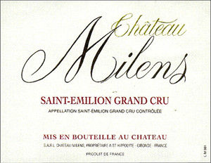 2020 Chateau Milens Saint Emilion