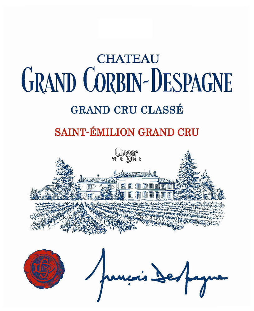 2019 Chateau Grand Corbin Despagne Saint Emilion