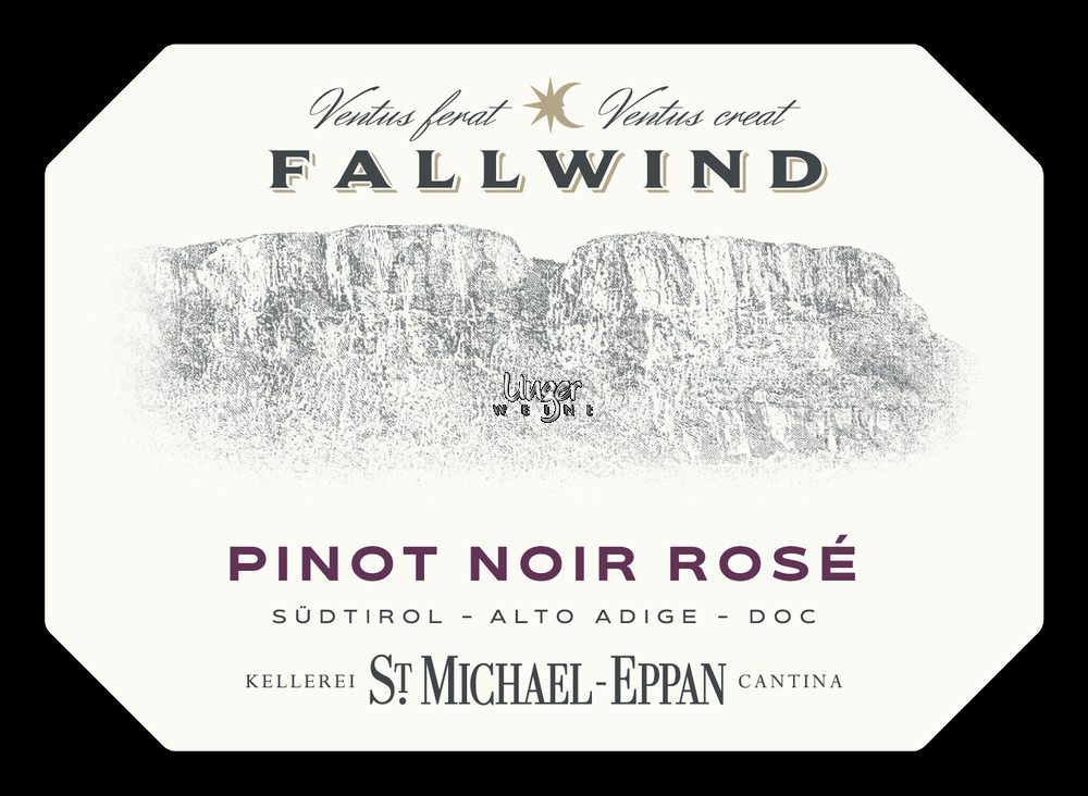 2021 Fallwind Pinot Noir Rose Kellerei St. Michael, Eppan Südtirol