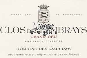 2017 Clos des Lambrays Grand Cru Domaine des Lambrays Cote de Nuits