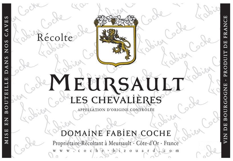 Domaine Fabien Coche - Meursault Les Chevalieres 2022