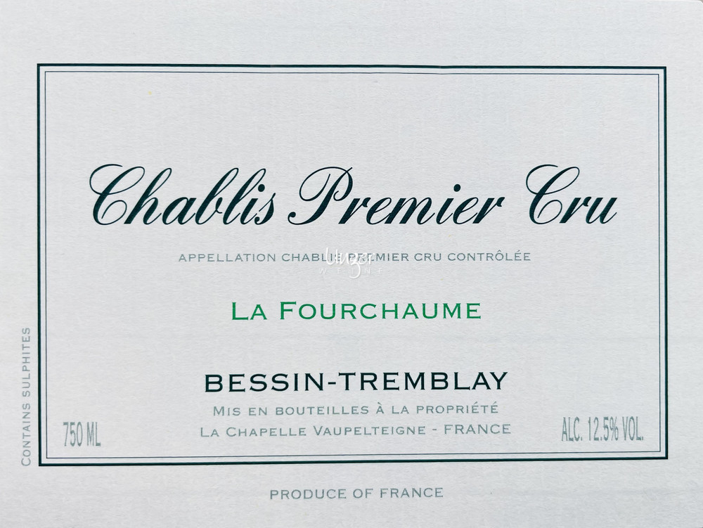 Domaine Bessin Tremblay - Chablis La Fourchaume 1er Cru 2022