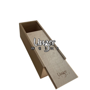 Geschenk-Holzkiste fĂĽr 1 Flasche Unger Weine