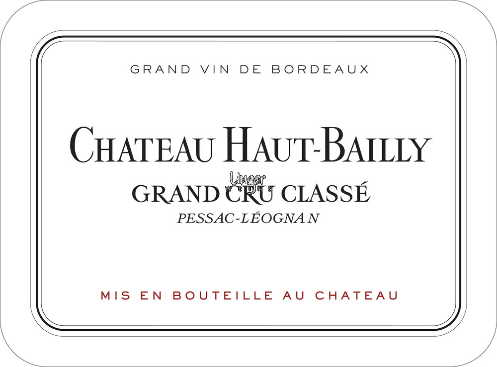 2018 Chateau Haut Bailly Pessac Leognan