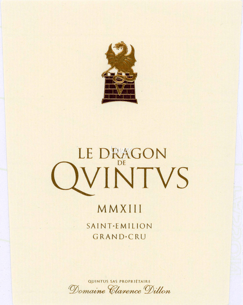 Chateau Quintus - Le Dragon de Quintus 2020