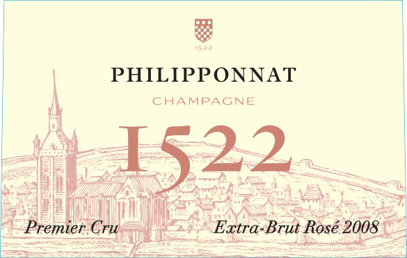 Philipponnat - Champagne Cuvee 1522 Rose Extra Brut 2008