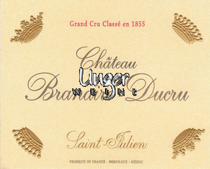 2001 Chateau Branaire Ducru Saint Julien