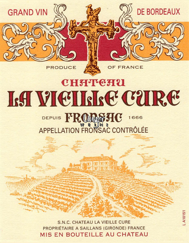 2020 Chateau La Vieille Cure Fronsac