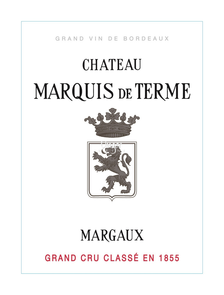 Chateau Marquis de Terme 2001