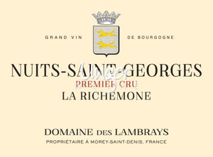 2023 Nuits-Saint-Georges 1er Cru la Richemone Domaine des Lambrays Cote de Nuits