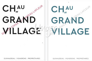Chateau Grand Village Duo Chateau Grand Village Bordeaux Superieur