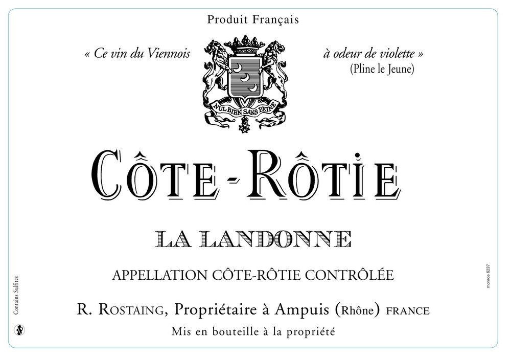 Rostaing, Rene - Cote Rotie La Landonne 1998 0,75 L