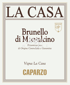 2015 Brunello di Montalcino La Casa Tenuta di Caparzo Toskana
