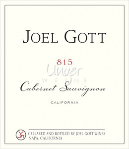 2021 Cabernet Sauvignon 815 Special Selection Joel Gott Kalifornien