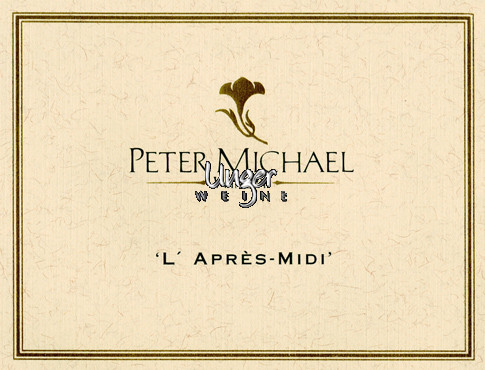 2020 Sauvignon Blanc L´Apres Midi Michael, Peter Knight´s Valley