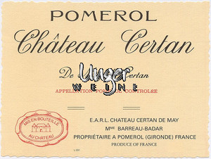 2007 Chateau Certan de May Pomerol