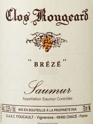 Clos Rougeard - Saumur Champigny Blanc Breze 2012
