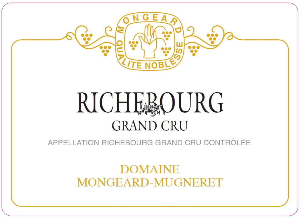 2019 Richebourg Grand Cru Mongeard Mugneret Cote de Nuits