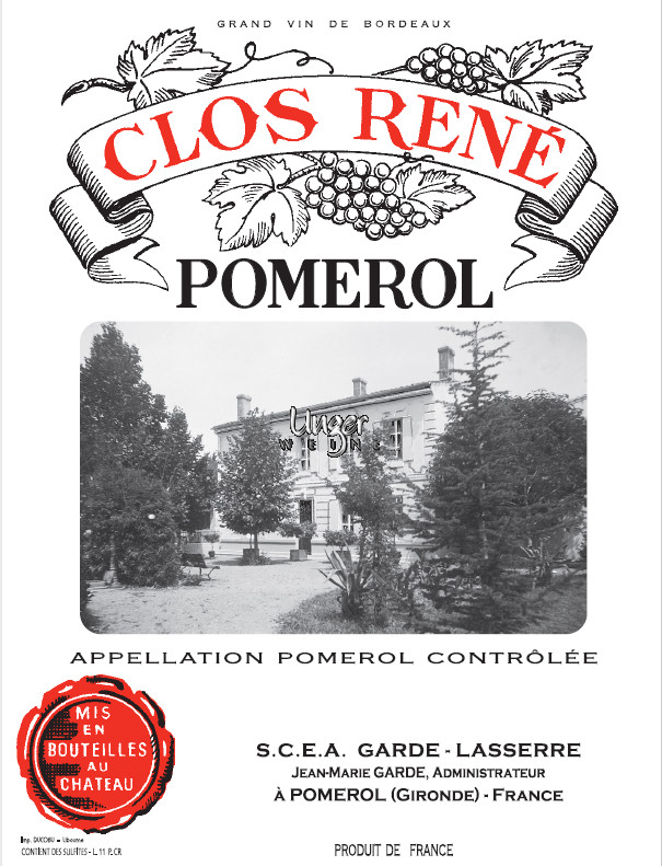 1985 Chateau Clos Rene Pomerol