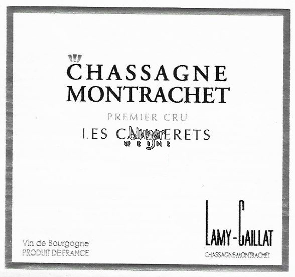 2018 Chassagne-Montrachet 1er Cru Les Caillerets F. Lamy - Caillat Burgund