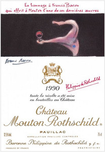 1990 Chateau Mouton Rothschild Pauillac