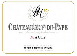 2019 Chateauneuf du Pape MAGIS Rotem & Mounir Saouma Chateauneuf du Pape