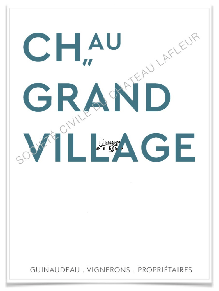 2020 Chateau Grand Village Blanc Chateau Grand Village Bordeaux Superieur