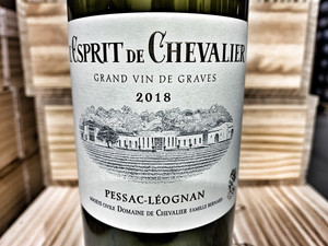 2018 Esprit de Chevalier blanc (Auslieferung voraussichtlich Ende September 2021) Domaine de Chevalier Graves