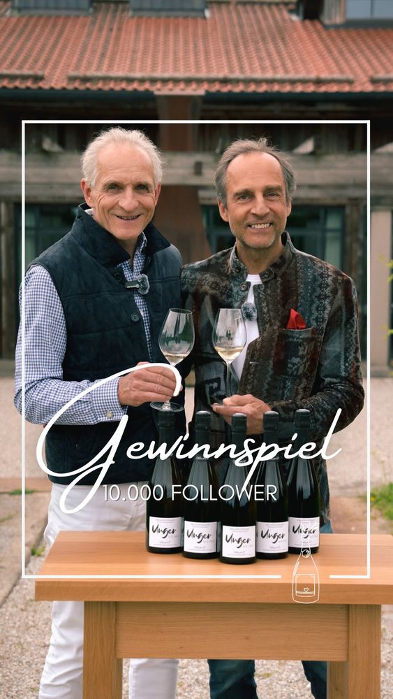 🥂 10.000 Follower, das möchten wir mit euch feiern!
 
Wir sind unglaublich dankbar für eure Unterstützung, eure Begeisterung für große Weine und die vielen schönen Momente, die wir hier gemeinsam teilen. Deshalb möchten wir euch etwas zurückgeben und verlosen insgesamt 5 limitierte Unger Weine Editionen von Vilmart. Jeweils inklusive passendem Champagner-Verschluss. 🍾✨
 
So könnt ihr teilnehmen:
 
1️⃣ Folgt unserem Account @ungerweine
2️⃣ Liked diesen Beitrag ❤️
3️⃣ Markiert außerdem in einem Kommentar die Person(en), mit denen ihr diese besondere Flasche genießen würdet 🥂
 
➡️ Unser Tipp: Das Reposten unseres Reels in eurer Story kann eure Gewinnchance erhöhen.
 
Wir wünschen euch viel Glück! 🍀
 
#ungerweine #gewinnspiel #champagner #vilmart #winecommunity
____________________________________________
 
Teilnahmeberechtigt sind alle Personen ab 18 Jahren mit Wohnsitz in Deutschland und Österreich.
Keine Barauszahlung, der Rechtsweg ist ausgeschlossen.
Dieses Gewinnspiel steht in keiner Verbindung zu Instagram und wird in keiner Weise von Instagram gesponsert, unterstützt oder organisiert.
 
Teilnahme bis Montag, den 22.06.2026, um 23:59 Uhr möglich. Die Auslosung erfolgt am Mittwoch, den 24.06.2026, in unserer Instagram-Story.
 
Alle Informationen zum Gewinnspiel und die Teilnahmebedingungen findet ihr unter:
www.ungerweine.de/teilnahmebedingungen-gewinnspiel