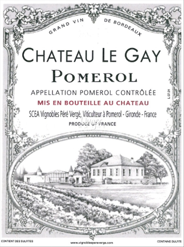 Chateau Le Gay 2016