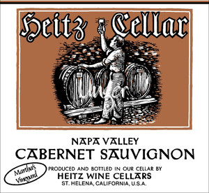 2000 Martha`s Vineyard Cabernet Sauvignon Heitz Napa Valley