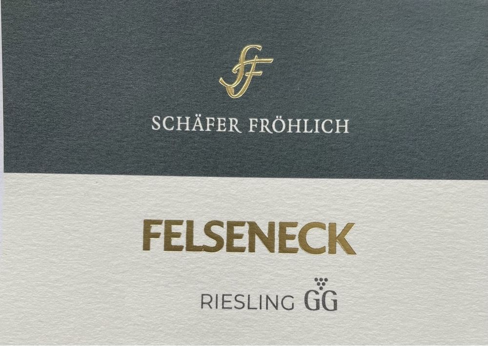 Schäfer-Fröhlich - Felseneck Riesling GG 2023