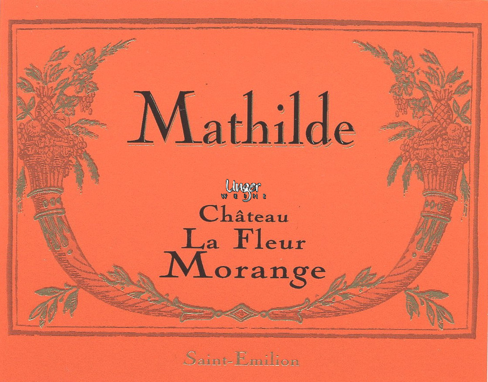 2015 Chateau La Fleur Morange Mathilde Saint Emilion